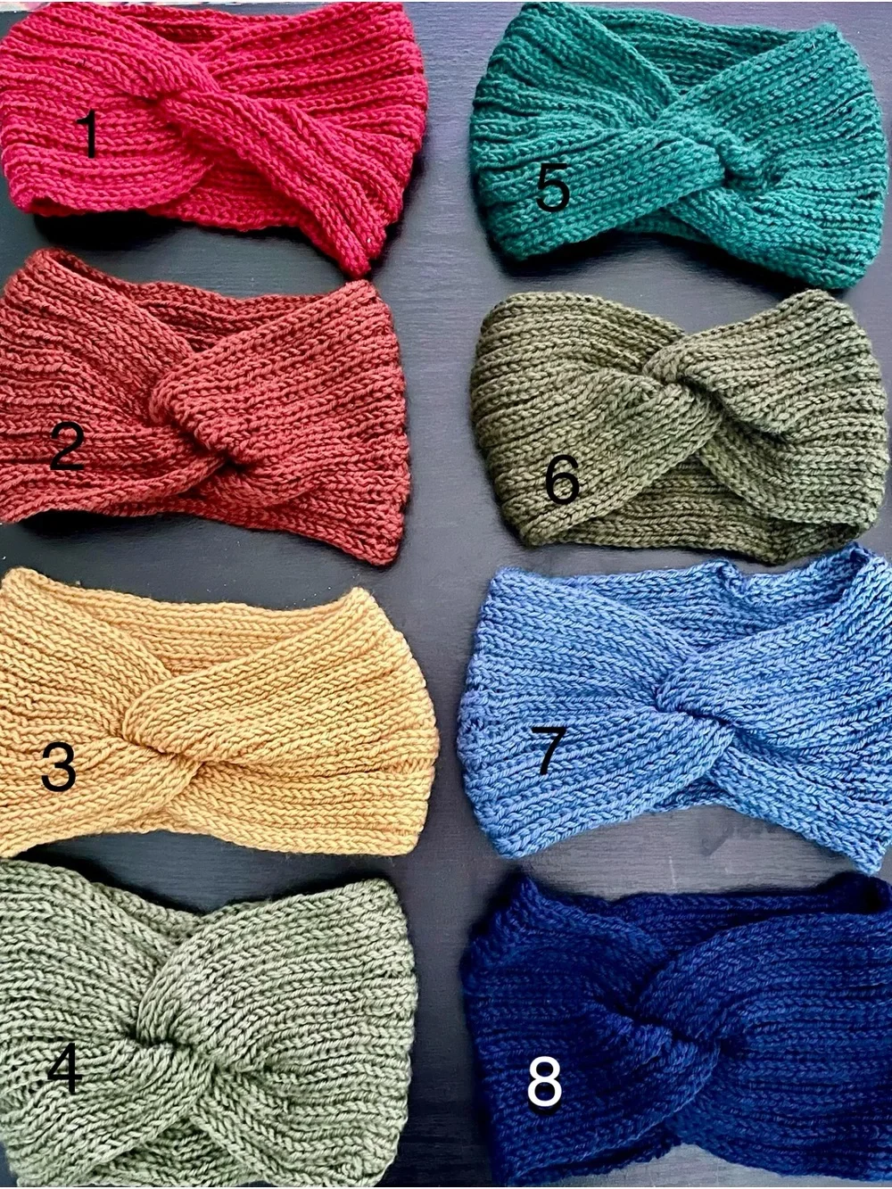3 for $5 Knit Headbands- choice of 36 colors
